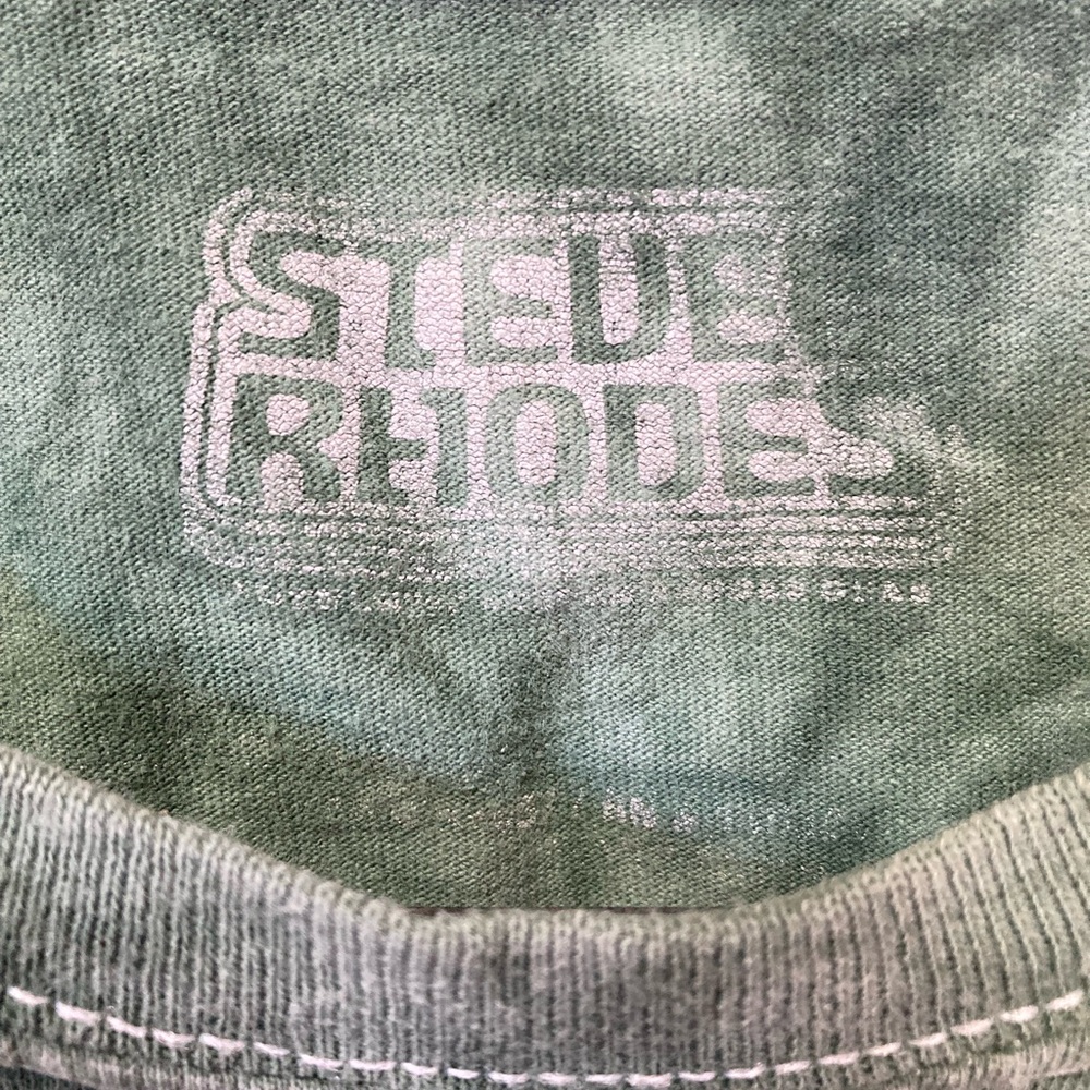 Green Tie-Dye Steve Rhodes Shirt Voodoo Rituals - Picture 2 of 3